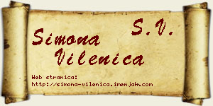 Simona Vilenica vizit kartica